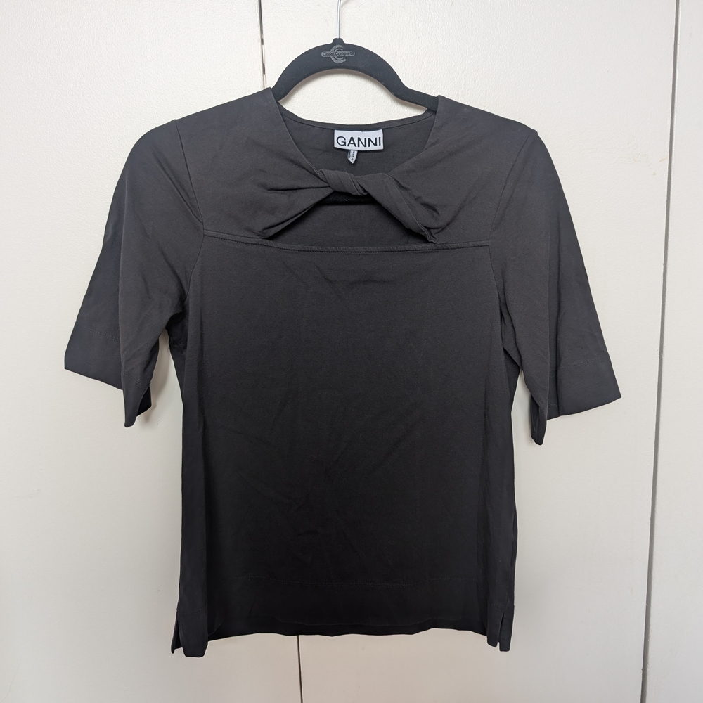 GANNI Black Women's Top